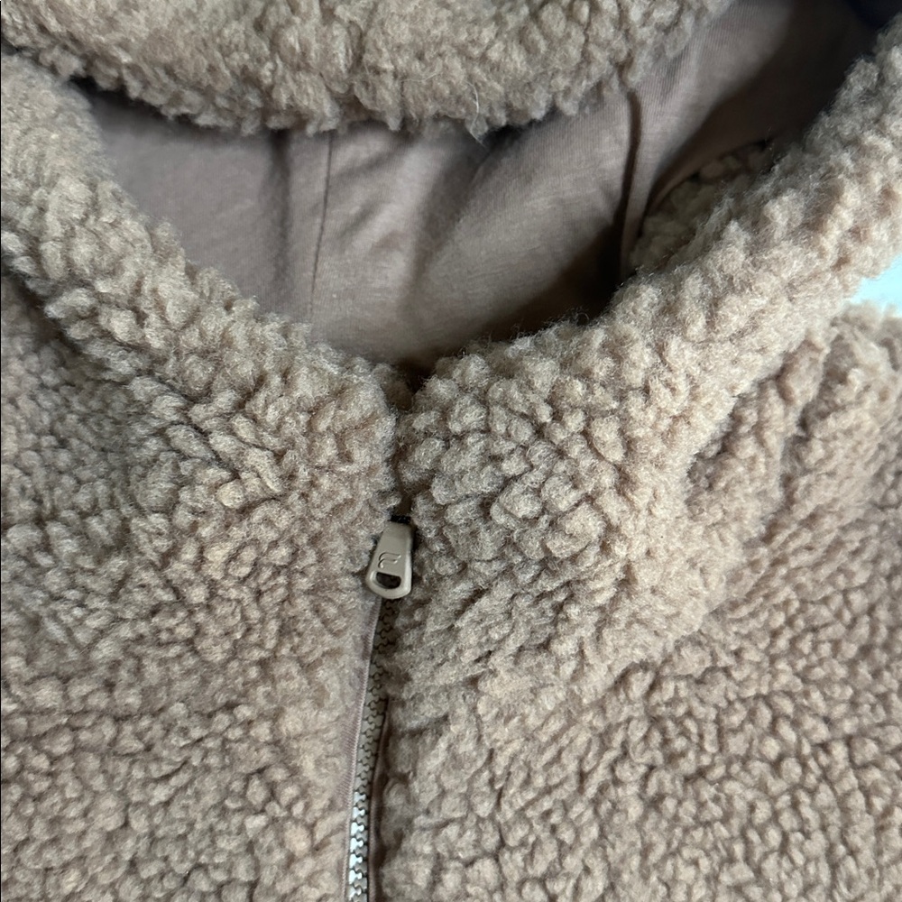 Fabletics Summit Teddy Jacket Size S - image 5